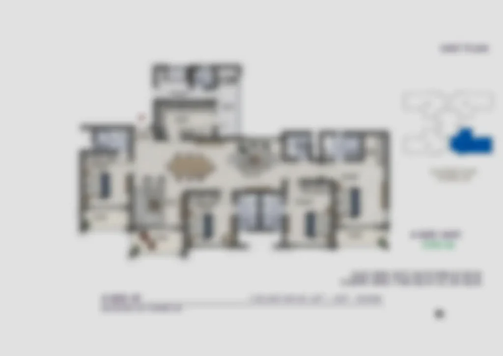 3.5 BHK Floor Plan